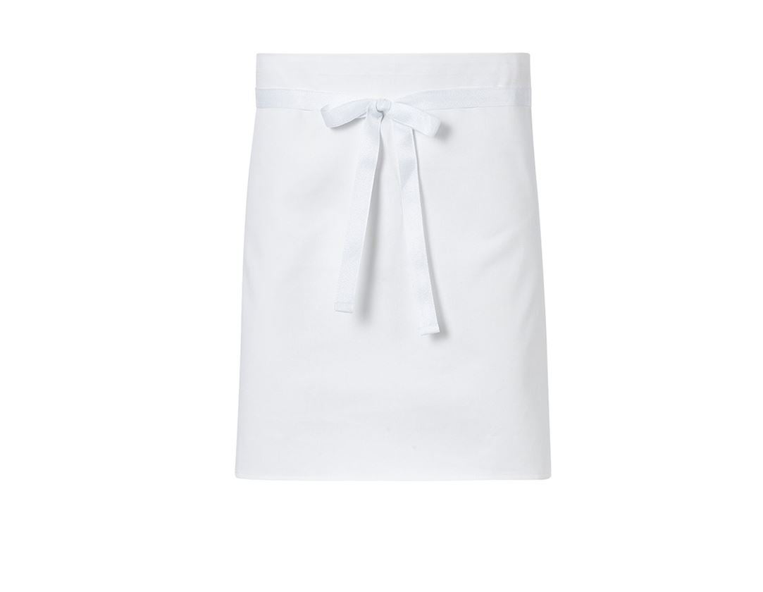 Fartuchy: Zapaska diagonal bawełniany – 3 szt. w zestawie + biały