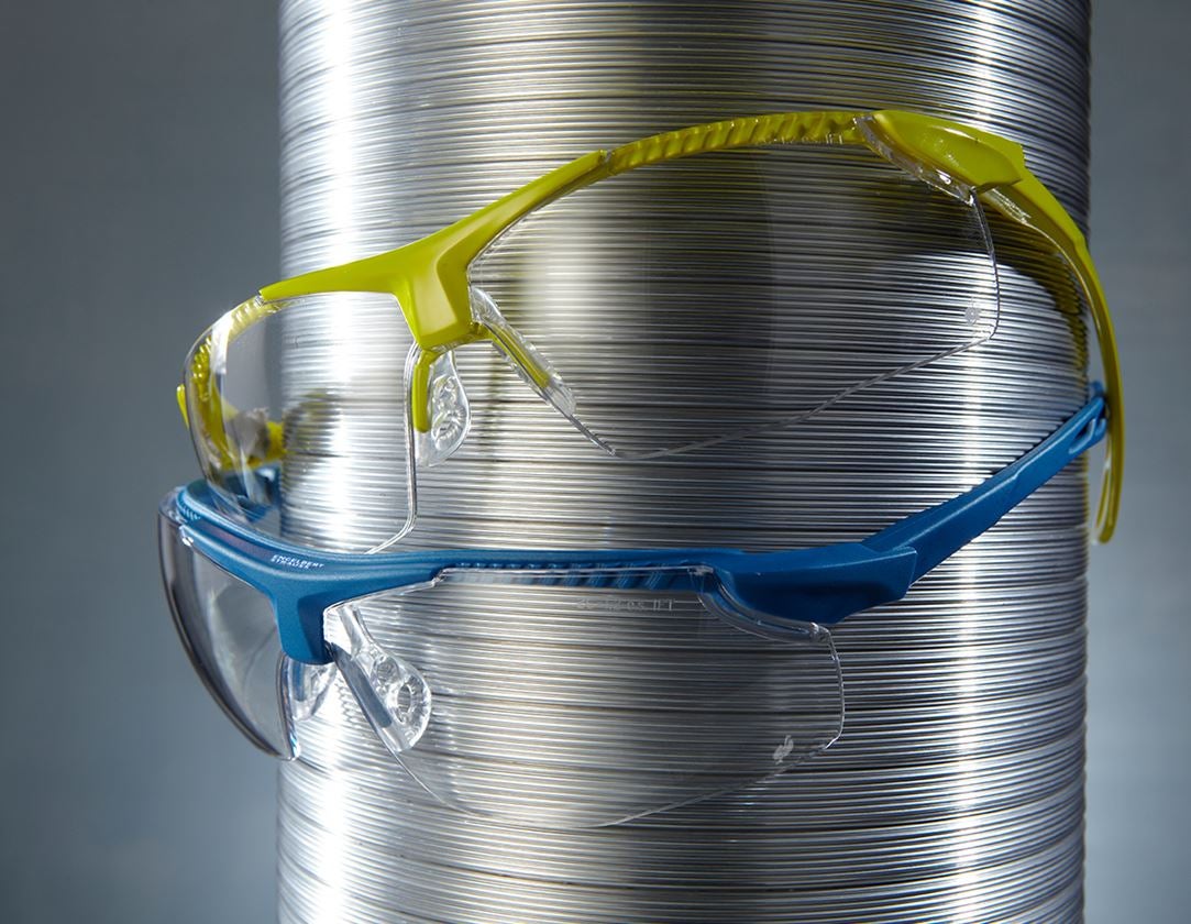 Okulary ochronne: e.s. Okulary ochronne Loneos + żółty ostrzegawczy
