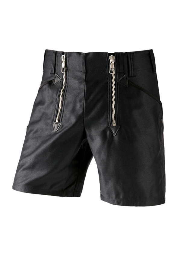 Spodnie robocze: Spodenki rzemieślnicze z moleskinu + czarny 1