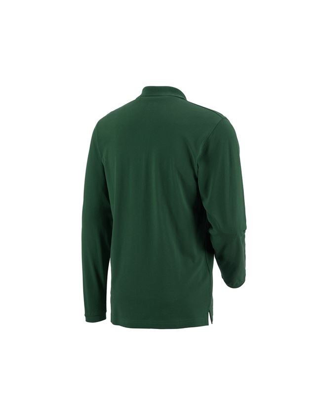 Tematy: e.s. Koszulka polo długi rękaw cotton Pocket + zielony 1