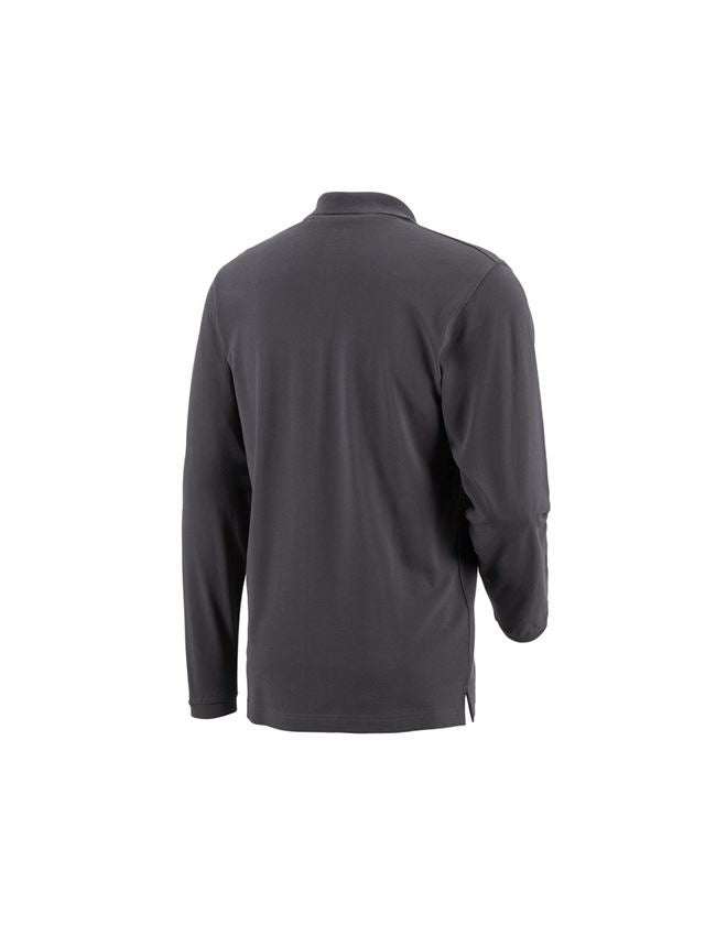 Koszulki | Pulower | Koszule: e.s. Koszulka polo długi rękaw cotton Pocket + antracytowy 3