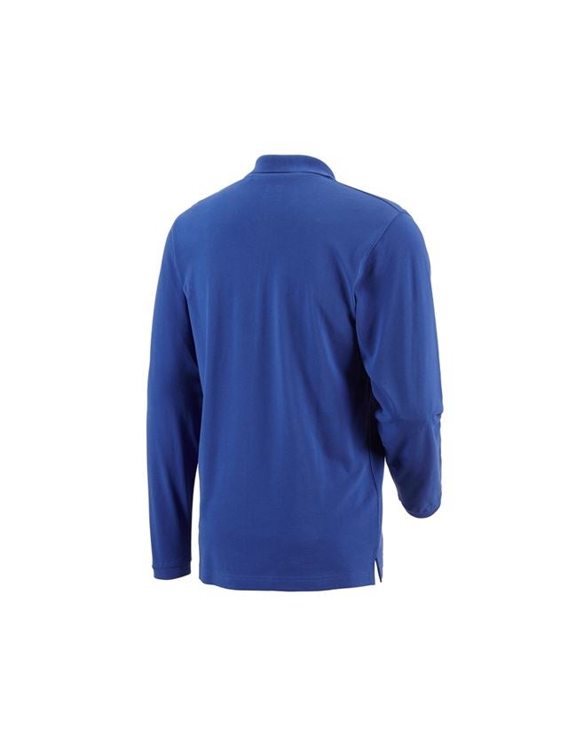 Koszulki | Pulower | Koszule: e.s. Koszulka polo długi rękaw cotton Pocket + chabrowy 1