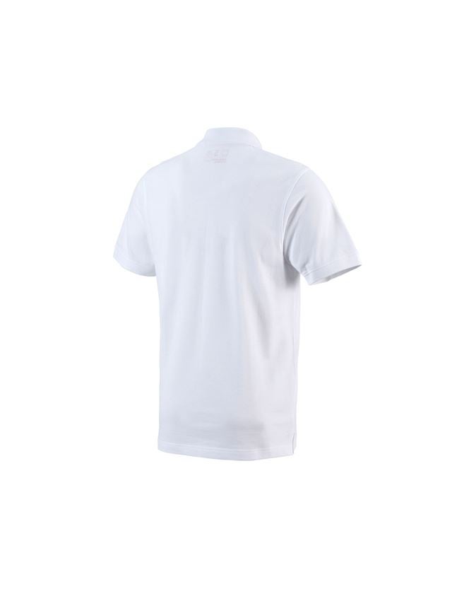 Koszulki | Pulower | Koszule: e.s. Koszulka polo cotton Pocket + biały 3