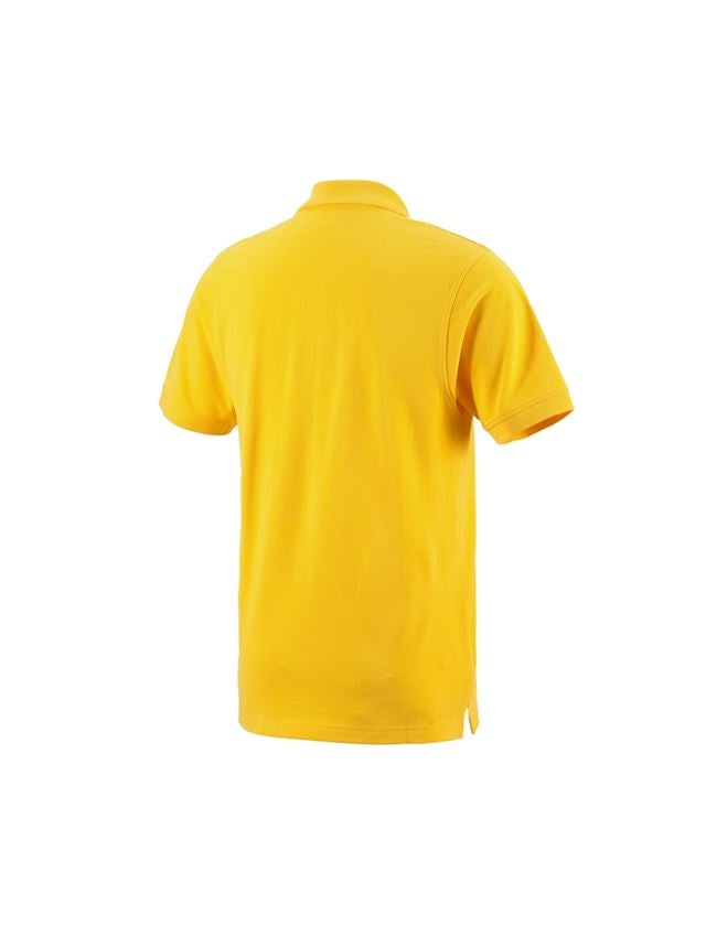 Koszulki | Pulower | Koszule: e.s. Koszulka polo cotton Pocket + żółty 1