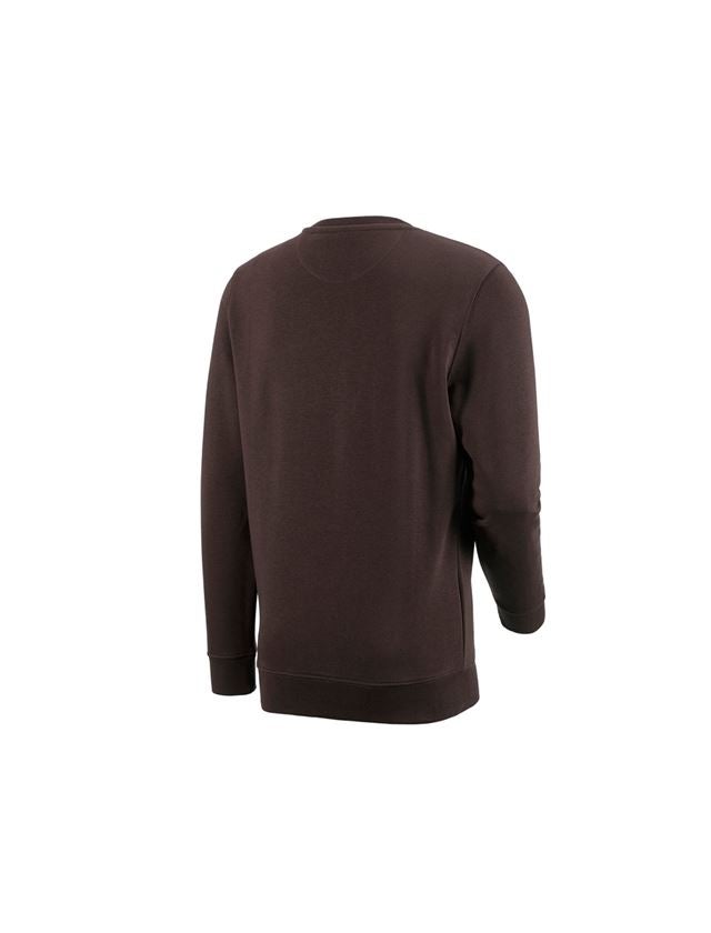 Koszulki | Pulower | Koszule: e.s. Bluza poly cotton + brązowy 1