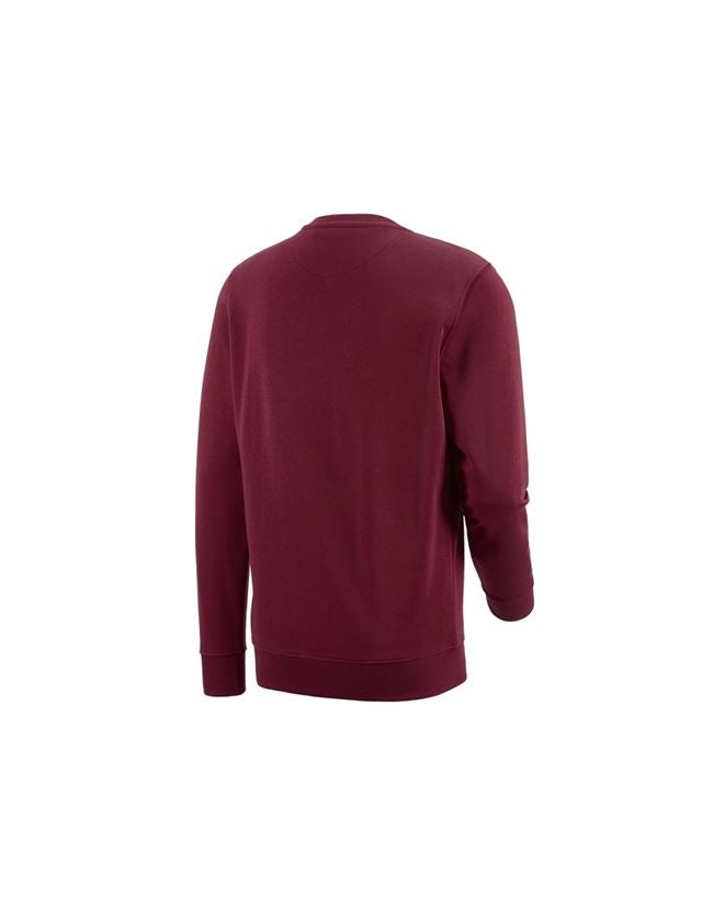 Koszulki | Pulower | Koszule: e.s. Bluza poly cotton + bordowy 1