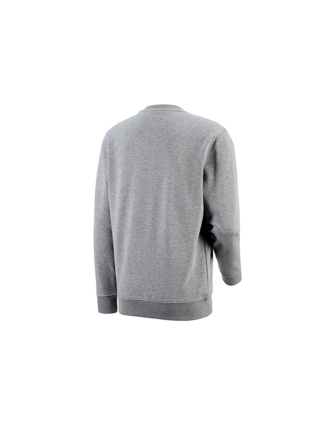 Koszulki | Pulower | Koszule: e.s. Bluza poly cotton + szary melanżowy 1