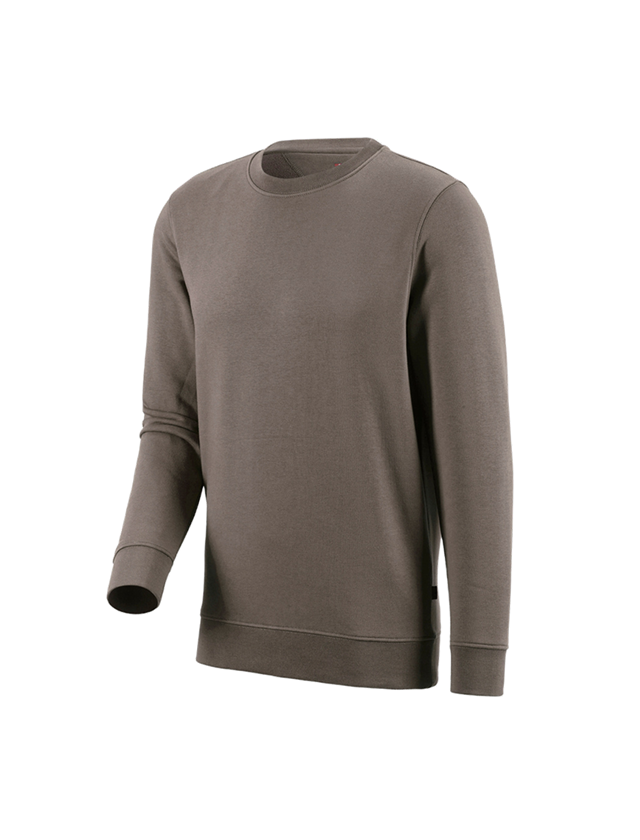 Koszulki | Pulower | Koszule: e.s. Bluza poly cotton + żwirowy