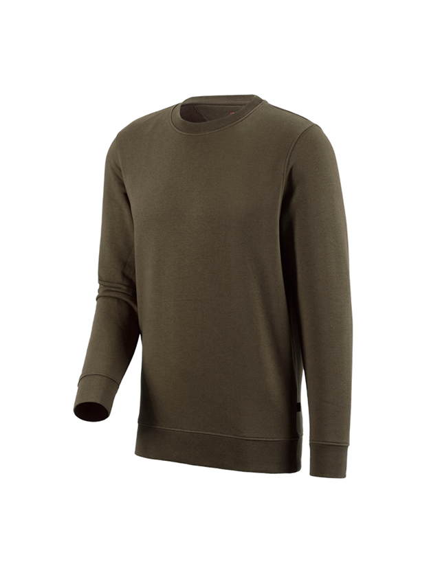Koszulki | Pulower | Koszule: e.s. Bluza poly cotton + oliwkowy 1