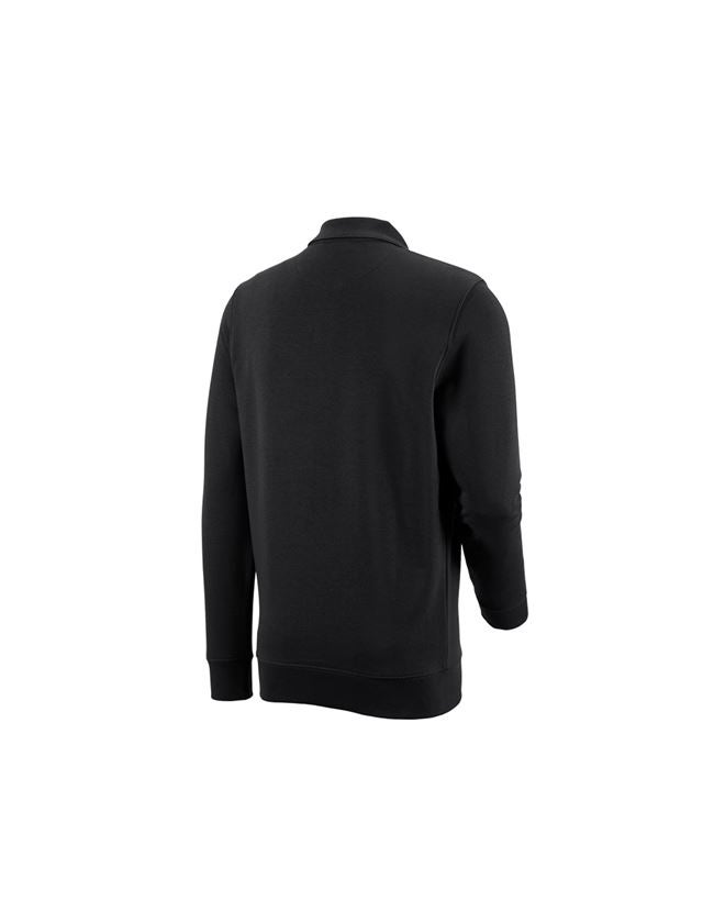 Koszulki | Pulower | Koszule: e.s. Bluza poly cotton Pocket + czarny 2