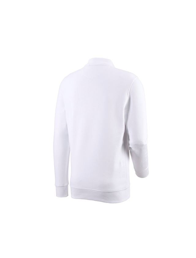 Koszulki | Pulower | Koszule: e.s. Bluza poly cotton Pocket + biały 1