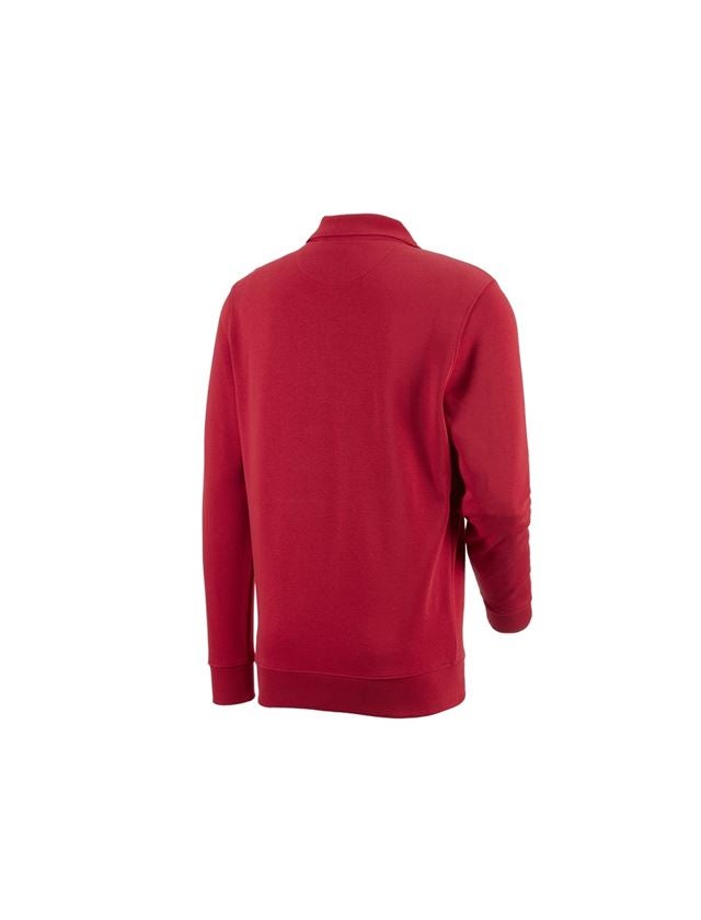 Koszulki | Pulower | Koszule: e.s. Bluza poly cotton Pocket + czerwony 1