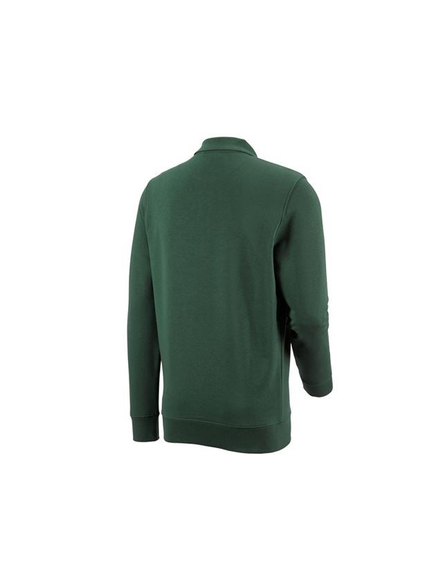 Koszulki | Pulower | Koszule: e.s. Bluza poly cotton Pocket + zielony 1