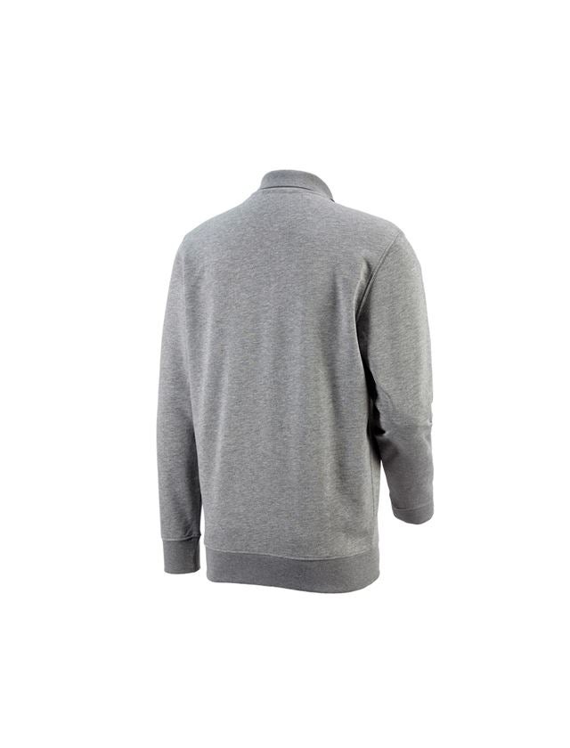 Koszulki | Pulower | Koszule: e.s. Bluza poly cotton Pocket + szary melanżowy 1