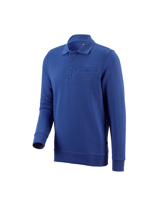 Koszulki | Pulower | Koszule: e.s. Bluza poly cotton Pocket + chabrowy