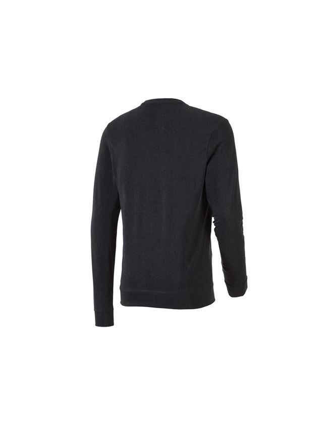 Koszulki | Pulower | Koszule: e.s. Bluzka długi rękaw cotton stretch + czarny 3