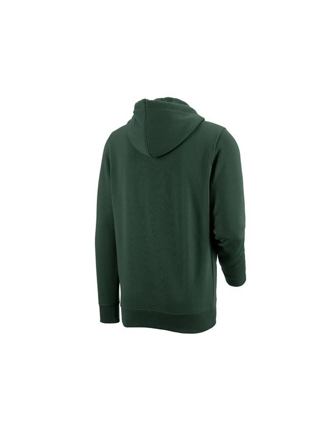 Koszulki | Pulower | Koszule: e.s. Bluza rozpinana z kapturem poly cotton + zielony 2
