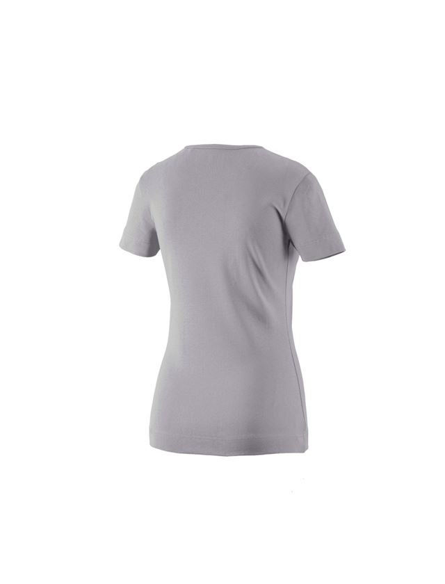 Koszulki | Pulower | Bluzki: e.s. Koszulka cotton dekolt w serek, damska + platynowy 1