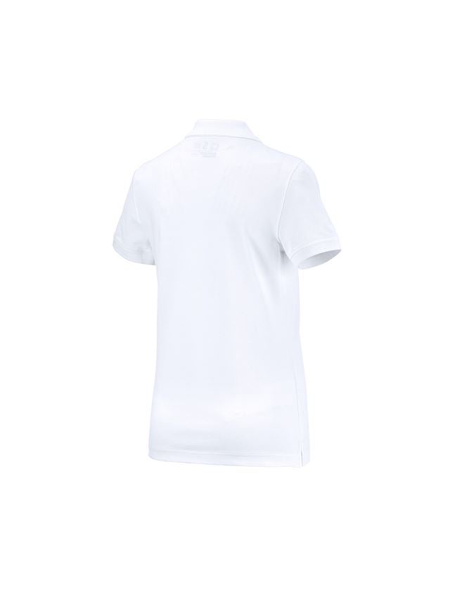 Koszulki | Pulower | Bluzki: e.s. Koszulka polo cotton, damska + biały 1