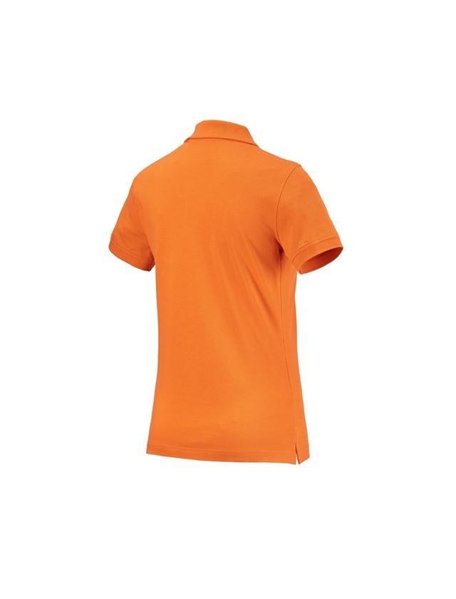 Koszulki | Pulower | Bluzki: e.s. Koszulka polo cotton, damska + pomarańczowy 1
