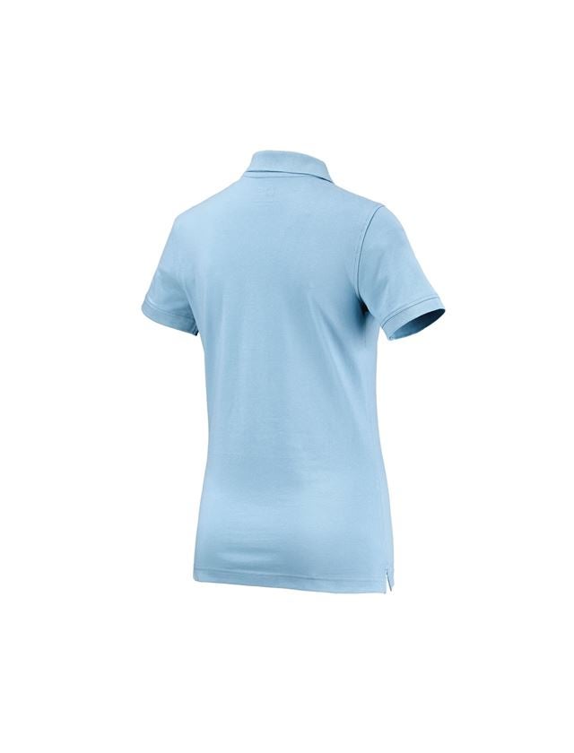 Koszulki | Pulower | Bluzki: e.s. Koszulka polo cotton, damska + jasnoniebieski 1