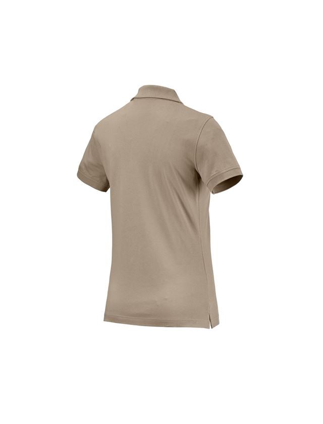 Koszulki | Pulower | Bluzki: e.s. Koszulka polo cotton, damska + gliniasty 1