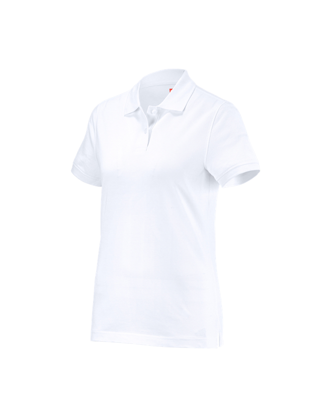 Tematy: e.s. Koszulka polo cotton, damska + biały