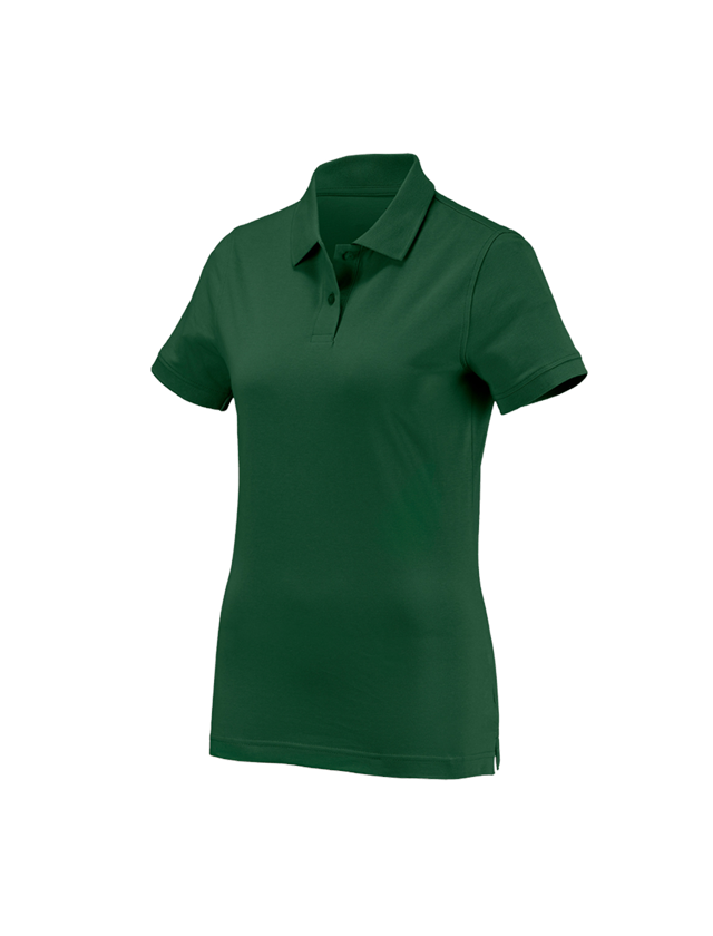 Koszulki | Pulower | Bluzki: e.s. Koszulka polo cotton, damska + zielony