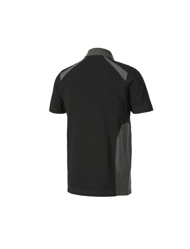 Koszulki | Pulower | Koszule: Koszulka polo cotton e.s.active + czarny/antracytowy 3