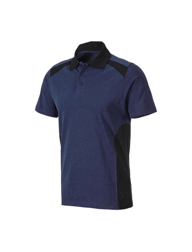 Koszulki | Pulower | Koszule: Koszulka polo cotton e.s.active + granatowy/czarny 2