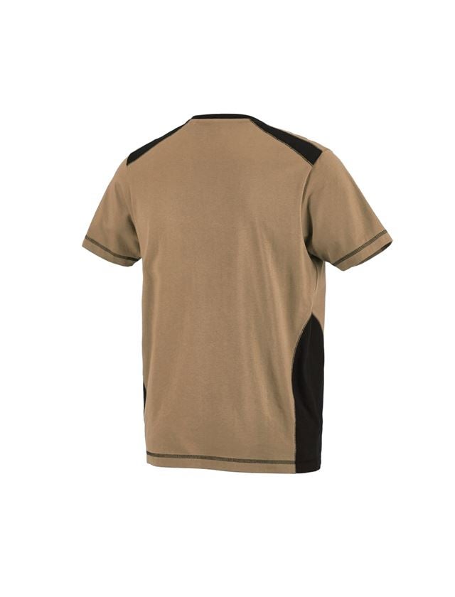 Koszulki | Pulower | Koszule: Koszulka cotton e.s.active + khaki/czarny 3