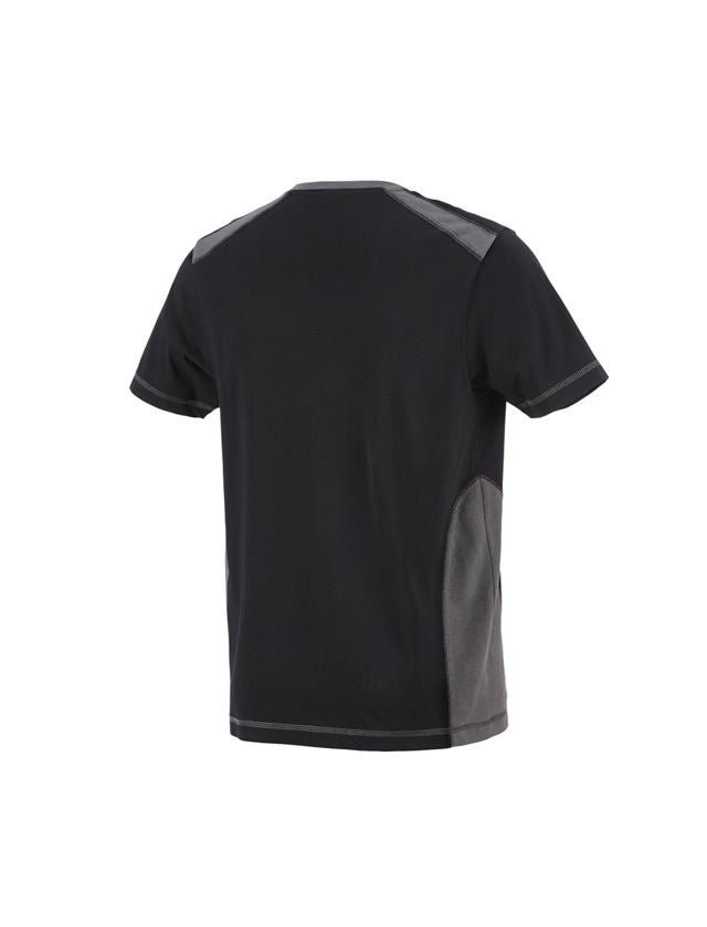 Koszulki | Pulower | Koszule: Koszulka cotton e.s.active + czarny/antracytowy 3