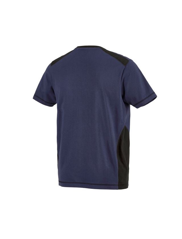 Koszulki | Pulower | Koszule: Koszulka cotton e.s.active + granatowy/czarny 2