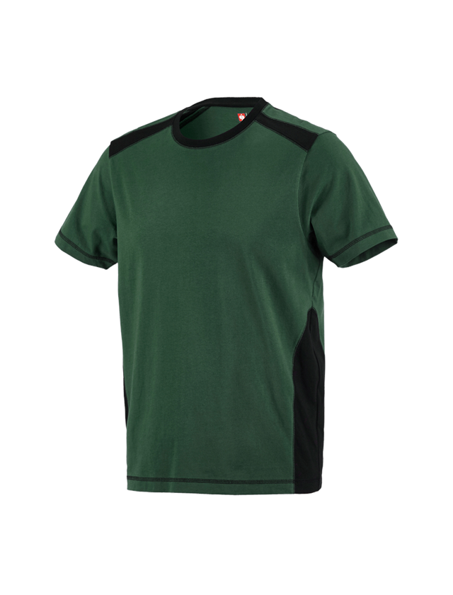 Koszulki | Pulower | Koszule: Koszulka cotton e.s.active + zielony/czarny 2