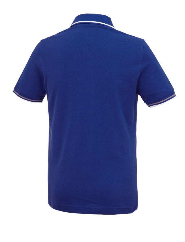 Koszulki | Pulower | Koszule: e.s. Koszulka polo cotton Deluxe Colour + chabrowy/aluminiowy 1