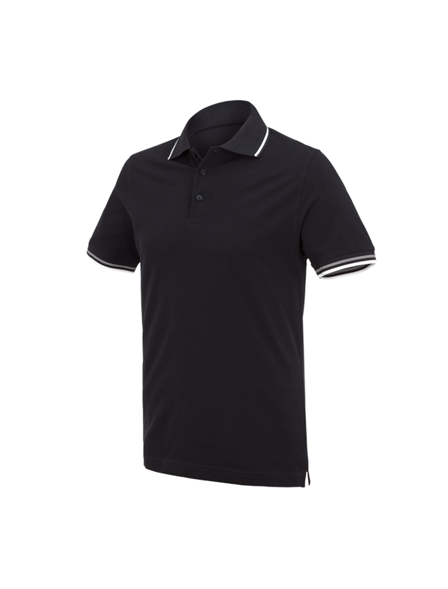 Koszulki | Pulower | Koszule: e.s. Koszulka polo cotton Deluxe Colour + czarny/srebrny 2