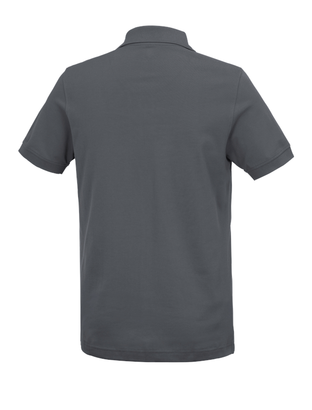Koszulki | Pulower | Koszule: e.s. Koszulka polo cotton Deluxe + antracytowy 3