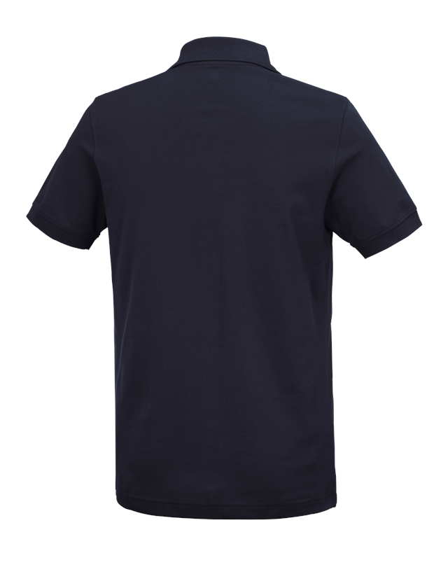 Koszulki | Pulower | Koszule: e.s. Koszulka polo cotton Deluxe + granatowy 5