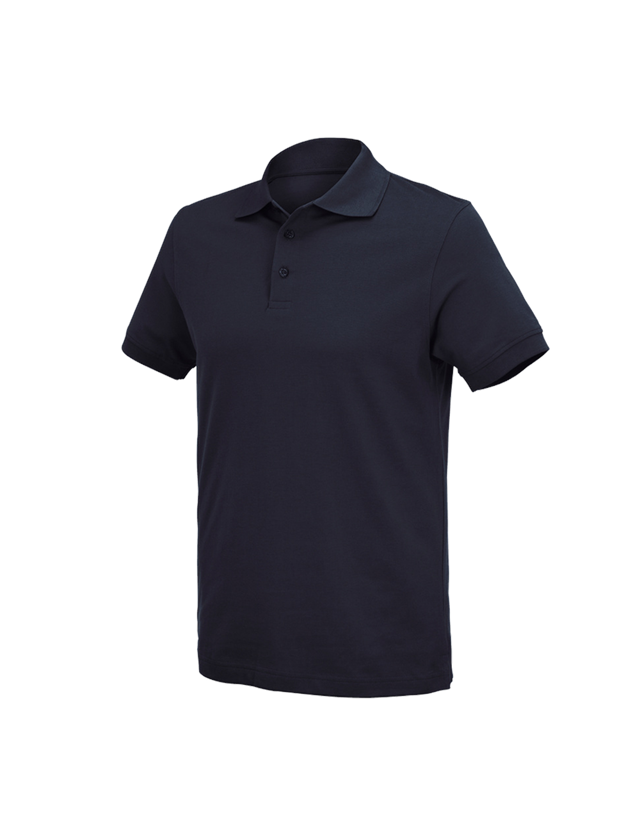 Koszulki | Pulower | Koszule: e.s. Koszulka polo cotton Deluxe + granatowy 2