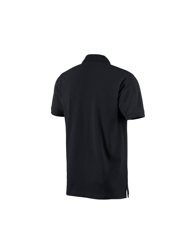 Koszulki | Pulower | Koszule: e.s. Koszulka polo cotton + czarny 3