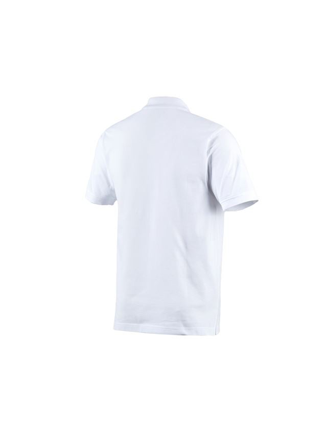 Koszulki | Pulower | Koszule: e.s. Koszulka polo cotton + biały 1