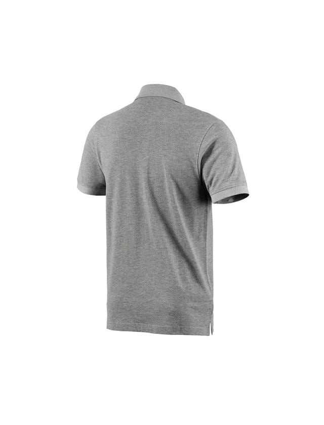 Koszulki | Pulower | Koszule: e.s. Koszulka polo cotton + szary melanżowy 3