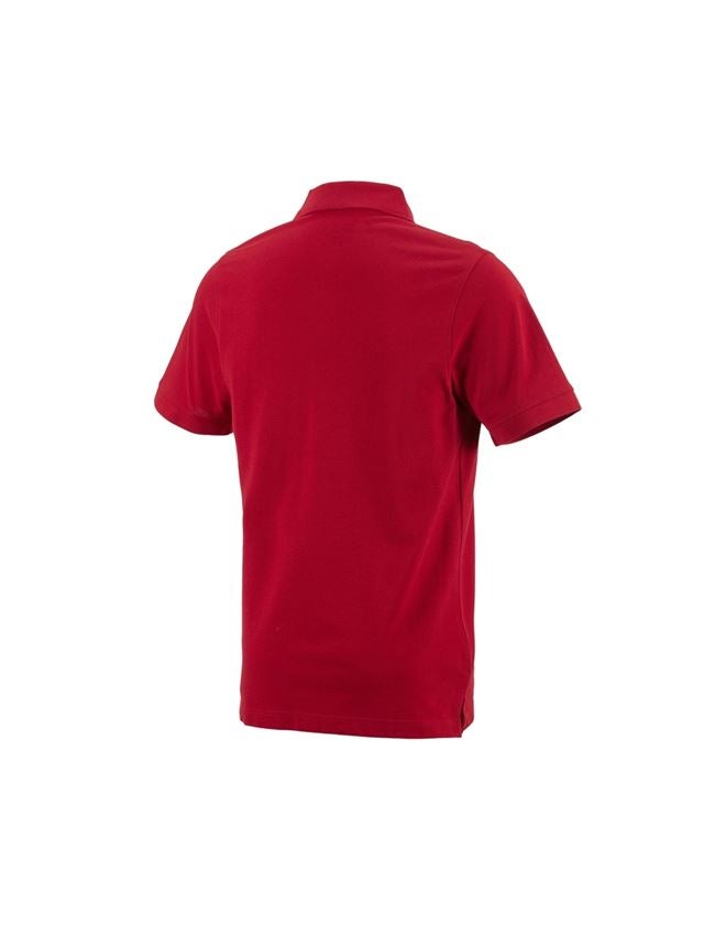 Koszulki | Pulower | Koszule: e.s. Koszulka polo cotton + ognistoczerwony 1
