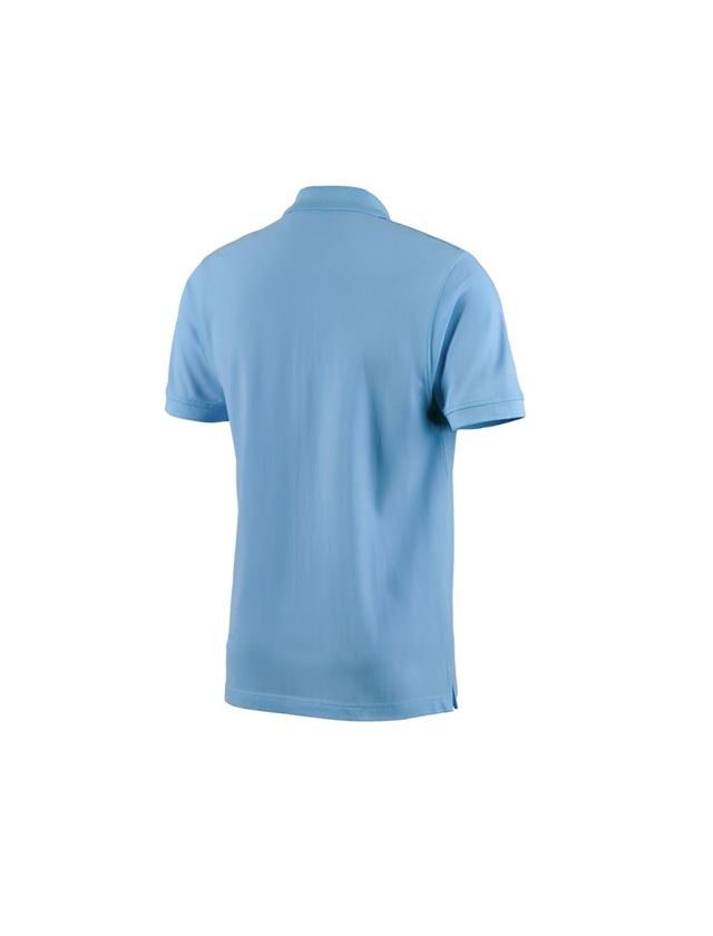 Koszulki | Pulower | Koszule: e.s. Koszulka polo cotton + niebieski lazurowy 1