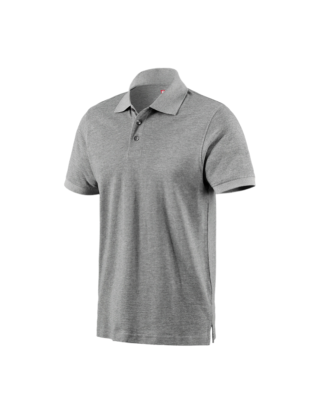 Koszulki | Pulower | Koszule: e.s. Koszulka polo cotton + szary melanżowy 2