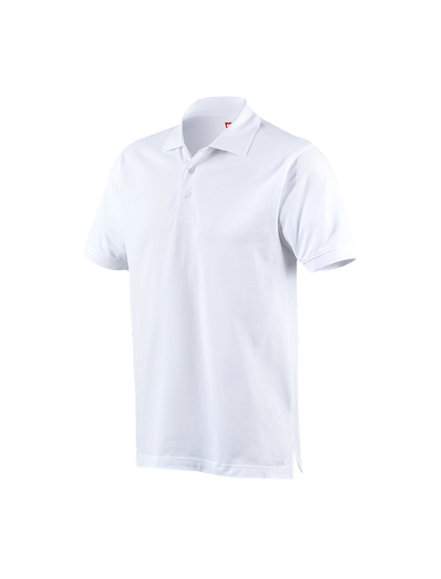Koszulki | Pulower | Koszule: e.s. Koszulka polo cotton + biały