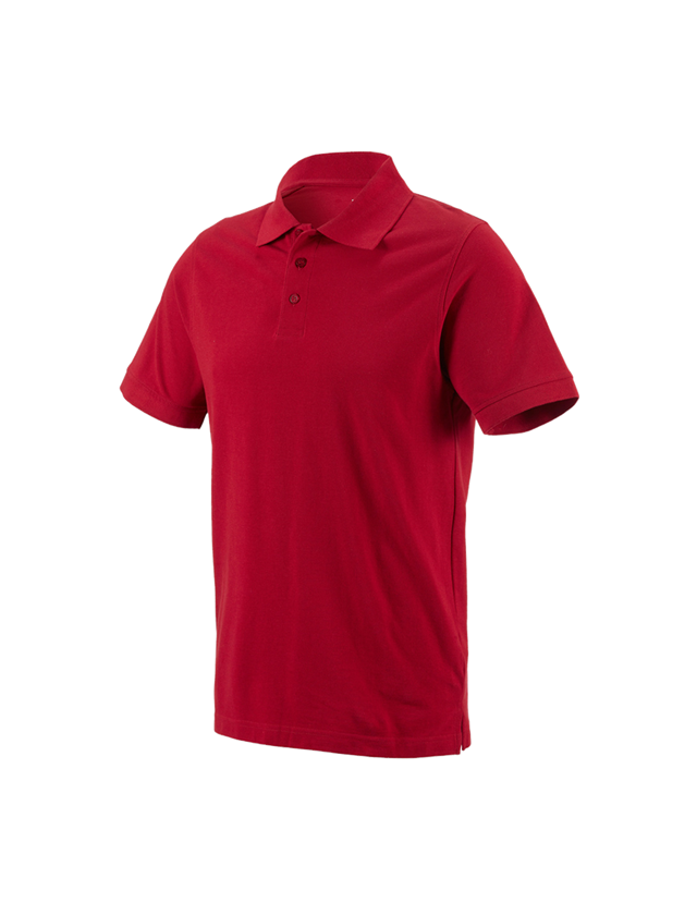 Koszulki | Pulower | Koszule: e.s. Koszulka polo cotton + ognistoczerwony