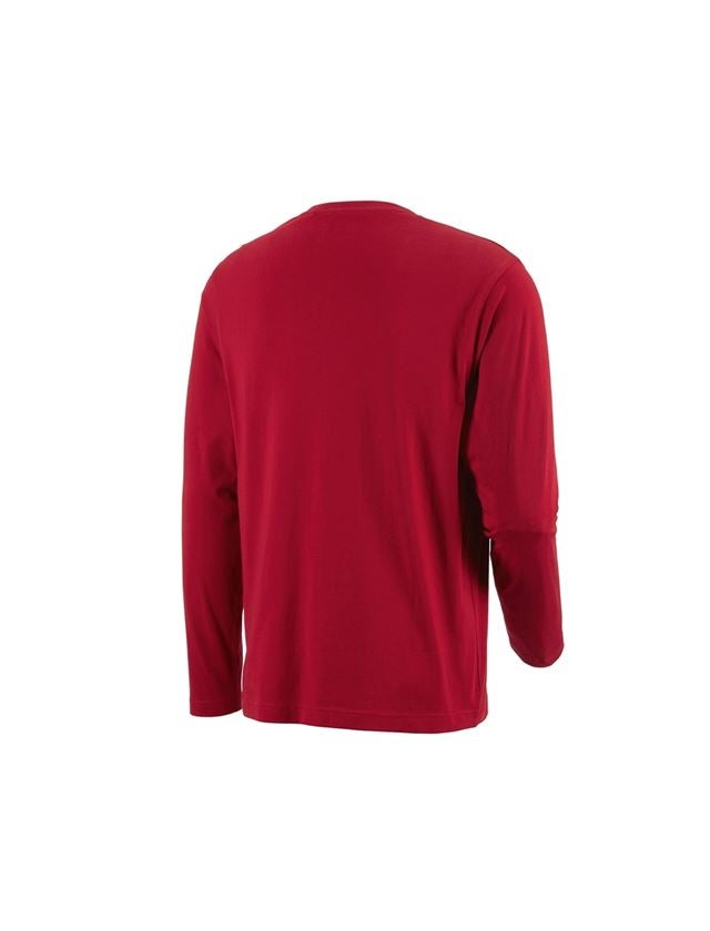 Ciesla / Stolarz: e.s. Bluzka długi rękaw cotton + czerwony 1
