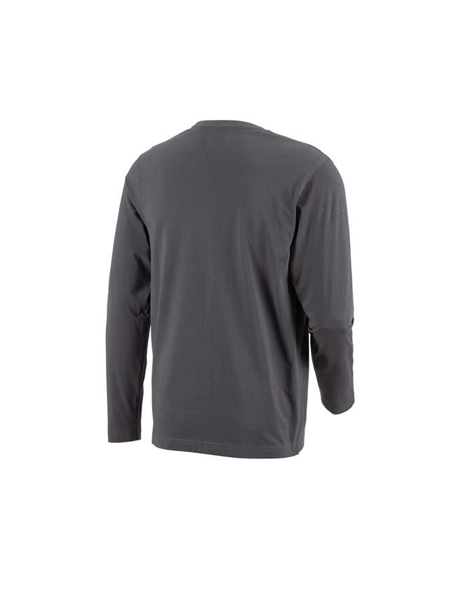 Koszulki | Pulower | Koszule: e.s. Bluzka długi rękaw cotton + antracytowy 3