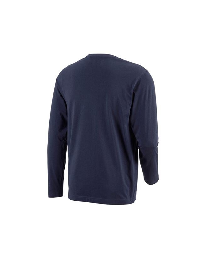 Koszulki | Pulower | Koszule: e.s. Bluzka długi rękaw cotton + granatowy 3